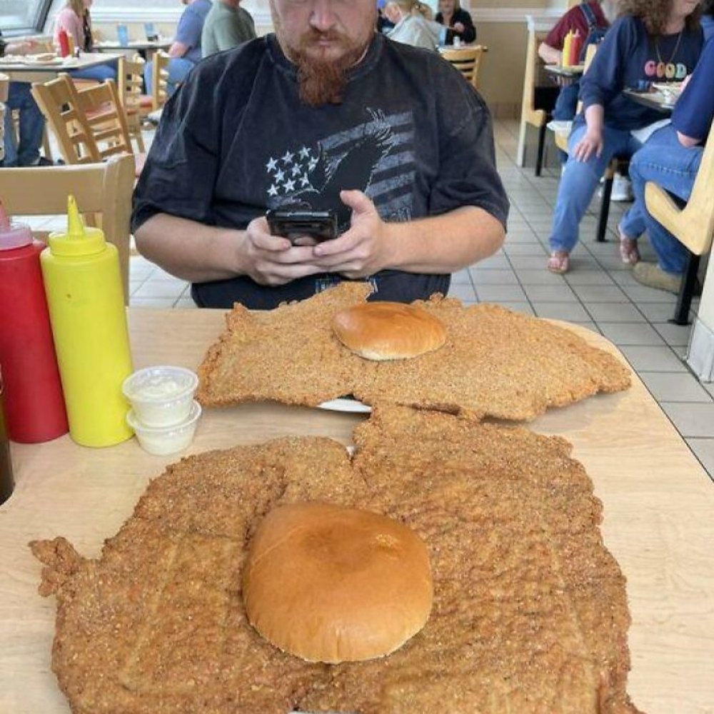 The Breaded Pig - This is not a Breaded Pig sandwich, but it reminded me of them. Lol. - Sandwiches Near Me - Atlanta, Georgia