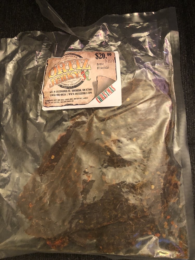 Food from Ortiz Jerky