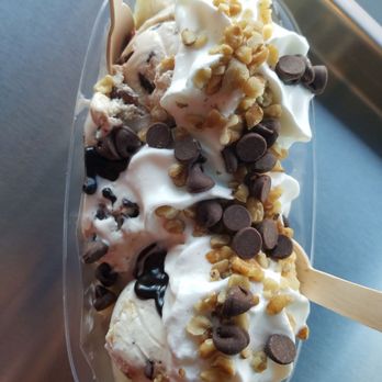 Ben & Jerry’s - Banana split - cherry Garcia, coconut seven layer bar and New York super fudge chunk - Ice Cream & Frozen Yogurt Near Me - West Hartford, Connecticut Ben & Jerry’s - Banana split - cherry Garcia, coconut seven layer bar and New York super fudge chunk - Ice Cream & Frozen Yogurt Near Me - West Hartford, Connecticut