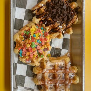 The Smashed Waffle Company - 3 Sweet Waffles - Waffles Near Me - Pittsburgh, Pennsylvania The Smashed Waffle Company - 3 Sweet Waffles - Waffles Near Me - Pittsburgh, Pennsylvania