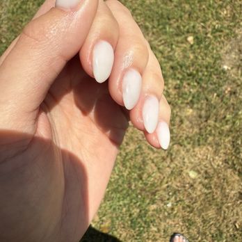 Color Nails & Spa - You can see the uneven distribution of dip and thickness still throughout nails - Nail Salons Near Me - Vacaville, California Color Nails & Spa - You can see the uneven distribution of dip and thickness still throughout nails - Nail Salons Near Me - Vacaville, California