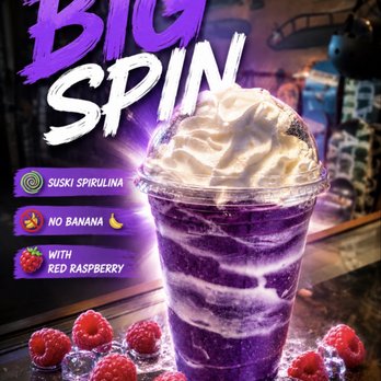 Big Spin Smoothies and Skateboarding - This is my sons favorite drink so far! What he ordered is in the photo. - Skate Shops Near Me - Snohomish, Washington Big Spin Smoothies and Skateboarding - This is my sons favorite drink so far! What he ordered is in the photo. - Skate Shops Near Me - Snohomish, Washington