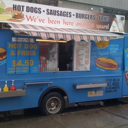 a hot dog truck