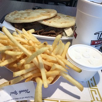 T Allen's King Gyros - Gyro plate. - Barbeque Near Me - South Bend, Indiana