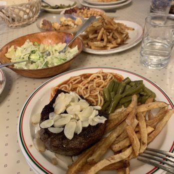 The Star Hotel - Filet with garlic & a plethora of killer sides! - American Near Me - Elko, Nevada