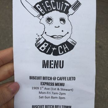 Biscuit Bitch - Menu - Breakfast & Brunch Near Me - Seattle, Washington Biscuit Bitch - Menu - Breakfast & Brunch Near Me - Seattle, Washington