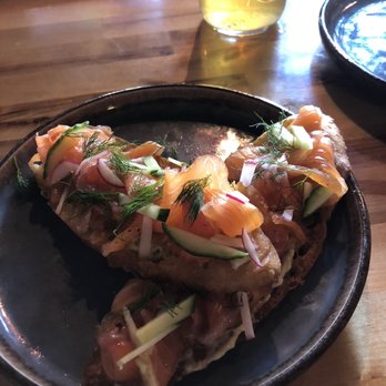 Chop Shop BBQ - Salmon crostini - Barbeque Near Me - Caldwell, Idaho Chop Shop BBQ - Salmon crostini - Barbeque Near Me - Caldwell, Idaho