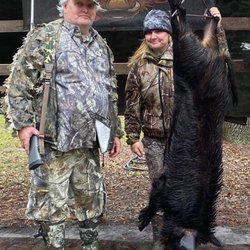 Hog Wild Hunting - Another nice hog with Krystal guiding