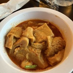 Menudo was good but they had no onion, cilantro and chili near by.
