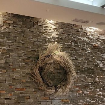Nostos - Interesting and natural materials are used for some of the decor - Greek Near Me - Vienna, Virginia