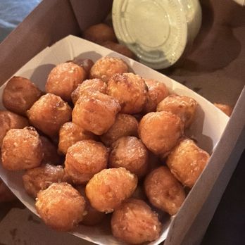 The Surly Goat - Sweet Potato Tots with Jalapeno Ranch (super delicious) IG: @ammysalamii - Burgers Near Me - Encino, California The Surly Goat - Sweet Potato Tots with Jalapeno Ranch (super delicious) IG: @ammysalamii - Burgers Near Me - Encino, California