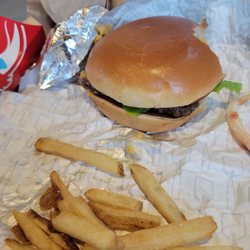 Wendy's - Already attacked the fries and burger