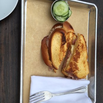 The Pickled Peach - Ham and Brie sandwich - New American Near Me - Davidson, North Carolina
