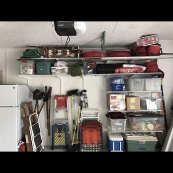 Actually Organized - Elfa shelves allowed my client to be able to find their seasonal items much easier - Home Organization Near Me Actually Organized - Elfa shelves allowed my client to be able to find their seasonal items much easier - Home Organization Near Me