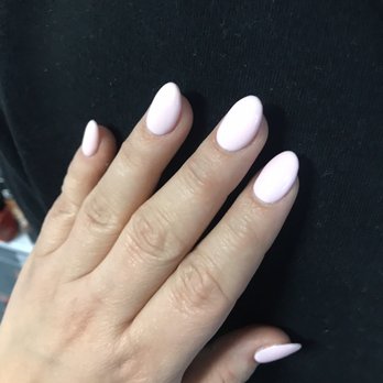 Lux Nails & Spa - Full set of acrylics - shape in short almond - Nail Salons Near Me - Santa Barbara, California Lux Nails & Spa - Full set of acrylics - shape in short almond - Nail Salons Near Me - Santa Barbara, California