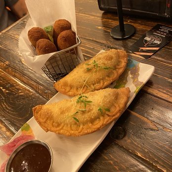 Smoke and Dough - Burnt ends empanadas smoked ham croquettes - Barbeque Near Me - Miami, Florida Smoke and Dough - Burnt ends empanadas smoked ham croquettes - Barbeque Near Me - Miami, Florida