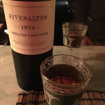 L'Antagoniste - Dessert wine - from 1974! Charming vintage glasses too. - French Near Me - Brooklyn, New York L'Antagoniste - Dessert wine - from 1974! Charming vintage glasses too. - French Near Me - Brooklyn, New York