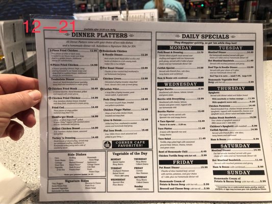 Menu photo 4 Corner Cafe Liberty Kansas City, MO Menu photo 4 Corner Cafe Liberty Kansas City, MO