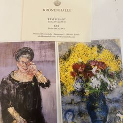 This is the best place for a formal Swiss food business lunch or dinner in Zurich . And the art is fantastic too . Zurich's best .