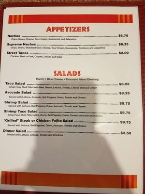Menu photo 8 C and T's Restaurant Pollock Pines, CA
