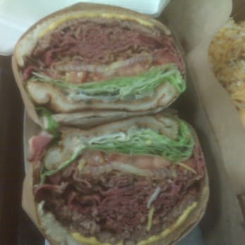 The Original Tops - Tops special (1/4 patty with pastrami) - Burgers Near Me - Pasadena, California The Original Tops - Tops special (1/4 patty with pastrami) - Burgers Near Me - Pasadena, California
