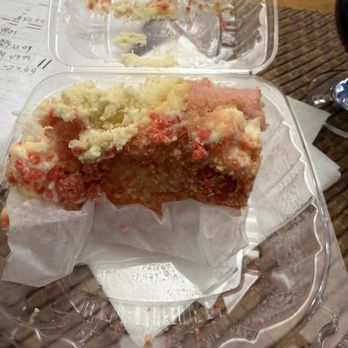 DOC D's Southern Desserts - Half eaten strawberry cheesecake - Bakeries Near Me - Brooklyn, New York DOC D's Southern Desserts - Half eaten strawberry cheesecake - Bakeries Near Me - Brooklyn, New York
