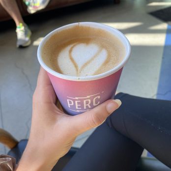Perc - Latte with oat milk - Coffee & Tea Near Me - Atlanta, Georgia Perc - Latte with oat milk - Coffee & Tea Near Me - Atlanta, Georgia
