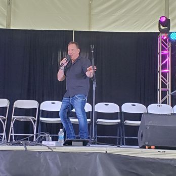 Clark County Fair and Rodeo - Start of Tyzen hypnotist show - Rodeo Near Me - Logandale, Nevada