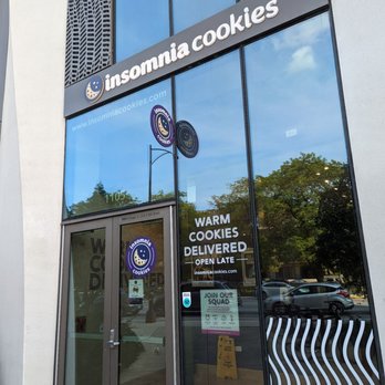 Insomnia Cookies - the front of the store - Bakeries Near Me - Chicago, Illinois Insomnia Cookies - the front of the store - Bakeries Near Me - Chicago, Illinois