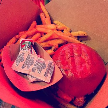 Fiya Hen - Fry Chicken Sandwich with Nori Fries - Chicken Wings Near Me - Boston, Massachusetts