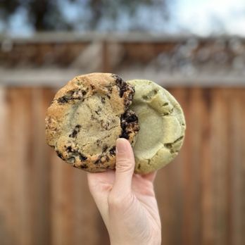 Busy Lizzy's Baked Goods - Cookies n' Cream and Vanilla Matcha Latte | IG: xstina.eats - Bakeries Near Me - Burlingame, California