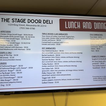 Stage Door Delicatessen - Caterers Near Me - Alexandria, Virginia