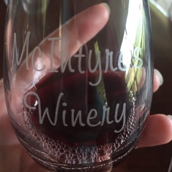 McIntyre's Winery & Berries - The cutest tasting glass ever! It's included w/ the price of the tasting. - Wineries Near Me - Bardstown, Kentucky McIntyre's Winery & Berries - The cutest tasting glass ever! It's included w/ the price of the tasting. - Wineries Near Me - Bardstown, Kentucky