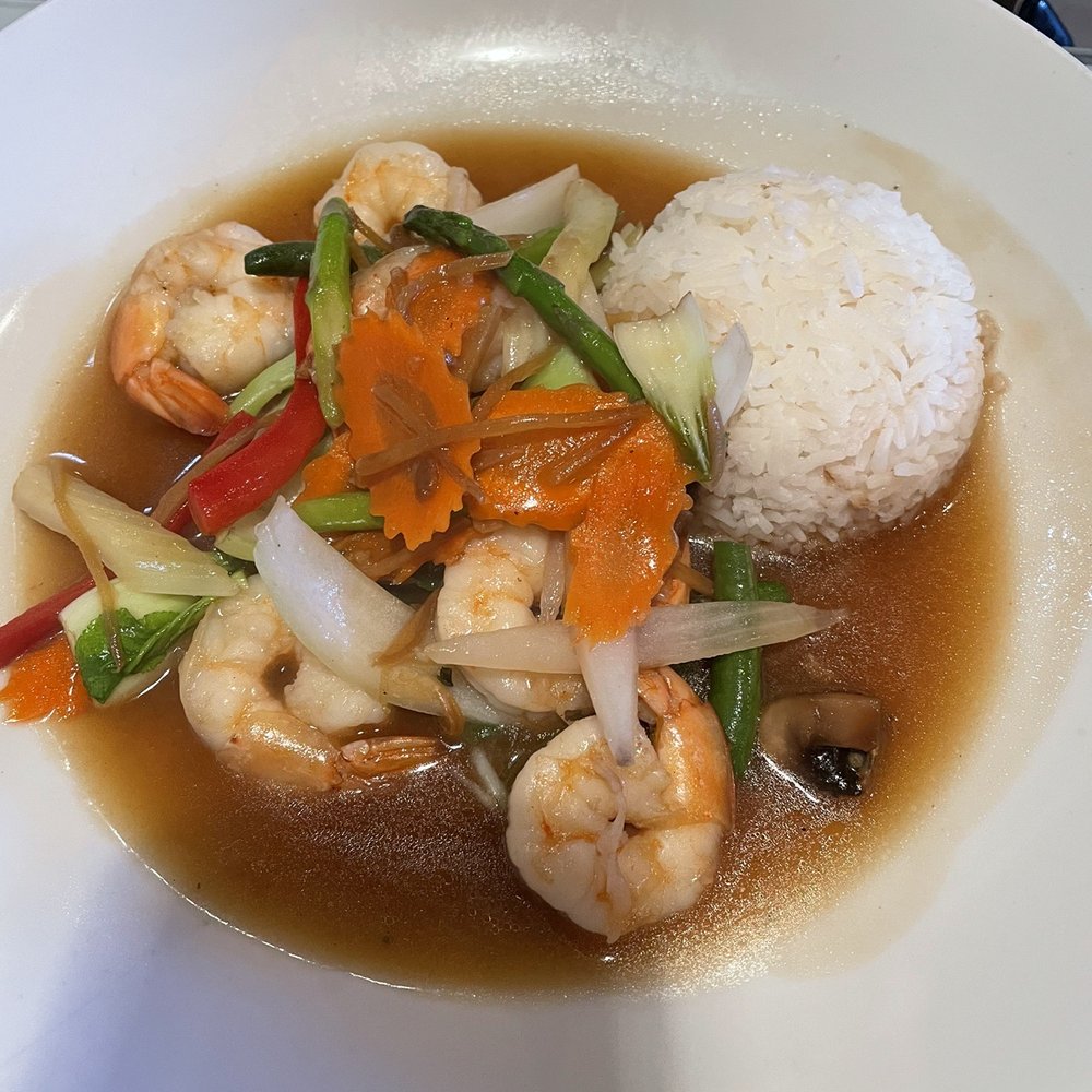 Asian stir fry with shrimp Asian stir fry with shrimp