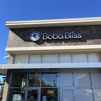 Boba Bliss - outside sign and entrance - Bubble Tea Near Me - Mountain View, California Boba Bliss - outside sign and entrance - Bubble Tea Near Me - Mountain View, California