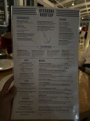 Menu photo 2 Offshore Rooftop Chicago, IL