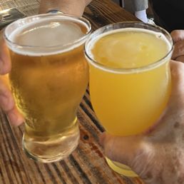 Trail Run on left & Sugar King brew on the right Trail Run on left & Sugar King brew on the right