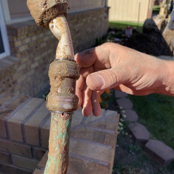 Wickstrom Plumbing Heating & Cooling - These was a pin leak in the copper. - Heating & Air Conditioning/HVAC Near Me - Boise, Idaho