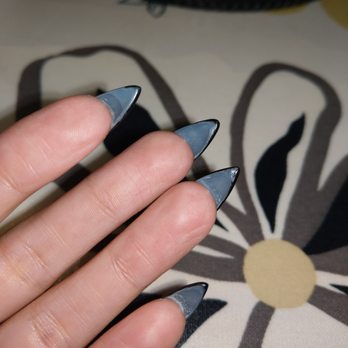 B&E Nails Spa - underneath were the nail is bubbled and not proper done - Nail Salons Near Me - Lexington, South Carolina B&E Nails Spa - underneath were the nail is bubbled and not proper done - Nail Salons Near Me - Lexington, South Carolina