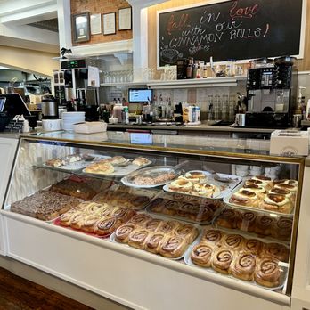 Silver Grill Cafe - Cinnamon roll display - Breakfast & Brunch Near Me - Fort Collins, Colorado
