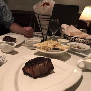 Gio's Prime 26 - So much good food!! Onion rings, pasta carbonara, dry aged and wagyu steaks for our second wedding anniversary. - Seafood Near Me - Rochester, New York