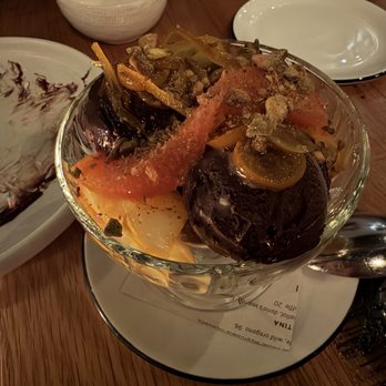 Monteverde - Citrus Dark Chocolate Sundae - Italian Near Me - Chicago, Illinois