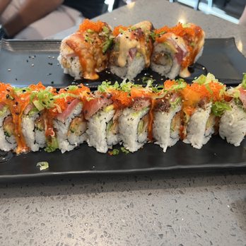 Sushi Q - Top: Torch $14.50 Bottom: Uncle J $14.50 - Japanese Near Me - Sacramento, California Sushi Q - Top: Torch $14.50 Bottom: Uncle J $14.50 - Japanese Near Me - Sacramento, California
