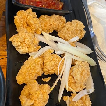 Tasty Bowl - A6. Fried Calamari was awful and the raw onions were weird - Asian Fusion Near Me - Oakland, California Tasty Bowl - A6. Fried Calamari was awful and the raw onions were weird - Asian Fusion Near Me - Oakland, California