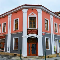 Šalanda - Vchod do restaurace.