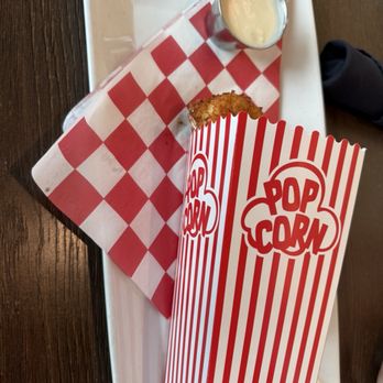 Teak - Cinema Popcorn Coconut Shrimp - New American Near Me - St. Petersburg, Florida Teak - Cinema Popcorn Coconut Shrimp - New American Near Me - St. Petersburg, Florida