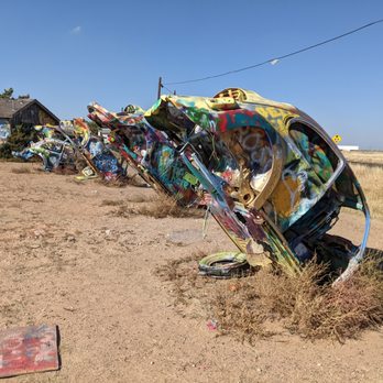 VW Slug Bug Ranch - Bug Ranch, Conway TX - Local Flavor Near Me - Amarillo, Texas