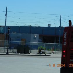Greyhound Bus Station - With the old location of the Greyhound Station that was here and now has been torn down will follow on new Location.
