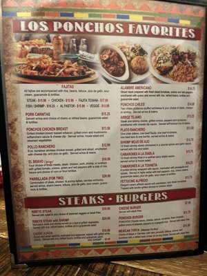 Menu photo 7 Los Panchos Sulphur, LA