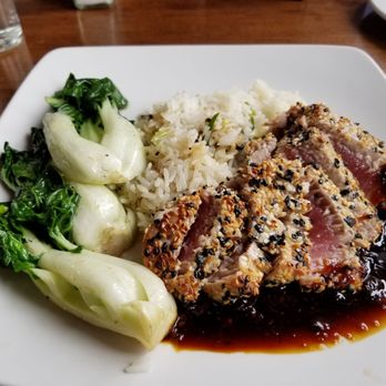 The Boathouse Restaurant - Sesame crusted ahi tuna - Seafood Near Me - Port Moody, British Columbia The Boathouse Restaurant - Sesame crusted ahi tuna - Seafood Near Me - Port Moody, British Columbia